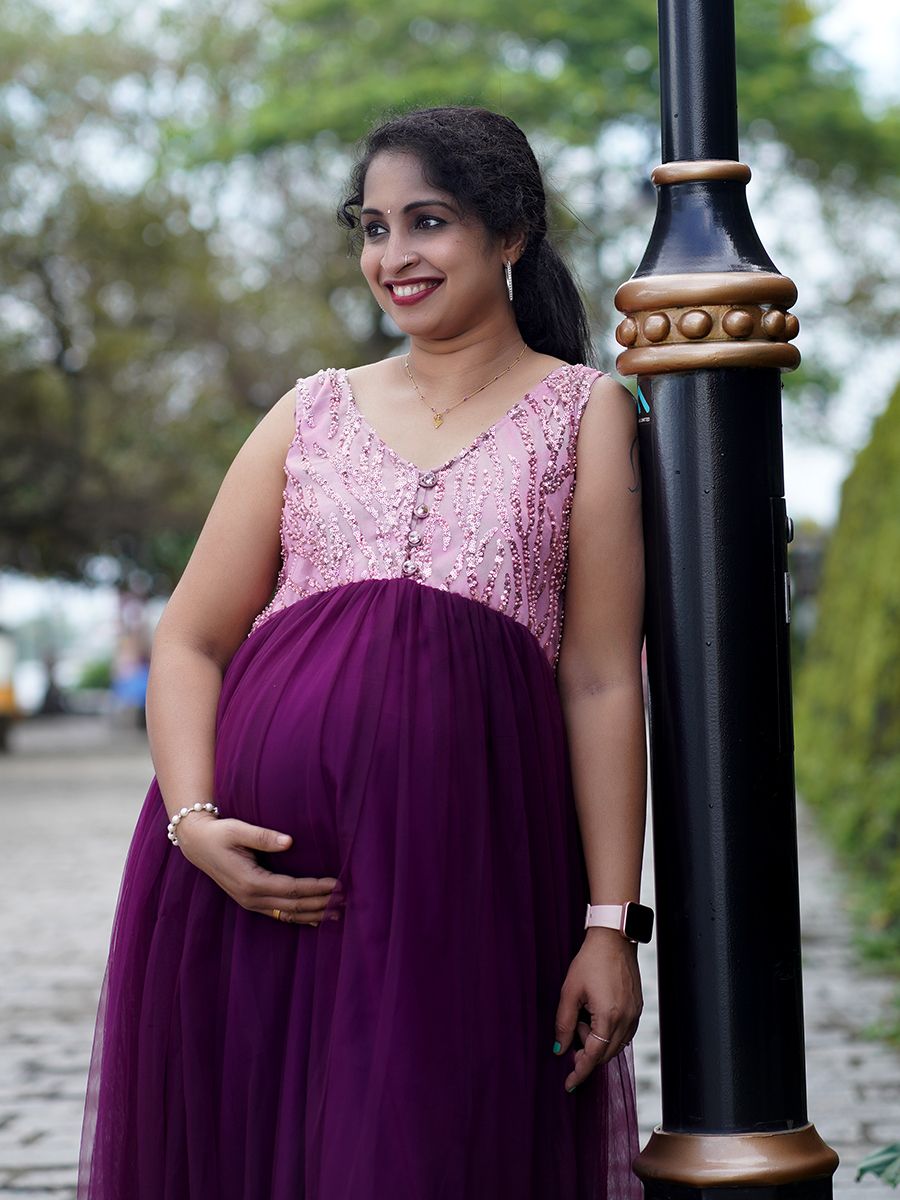 Maternity Baby Shower- Grape Wine