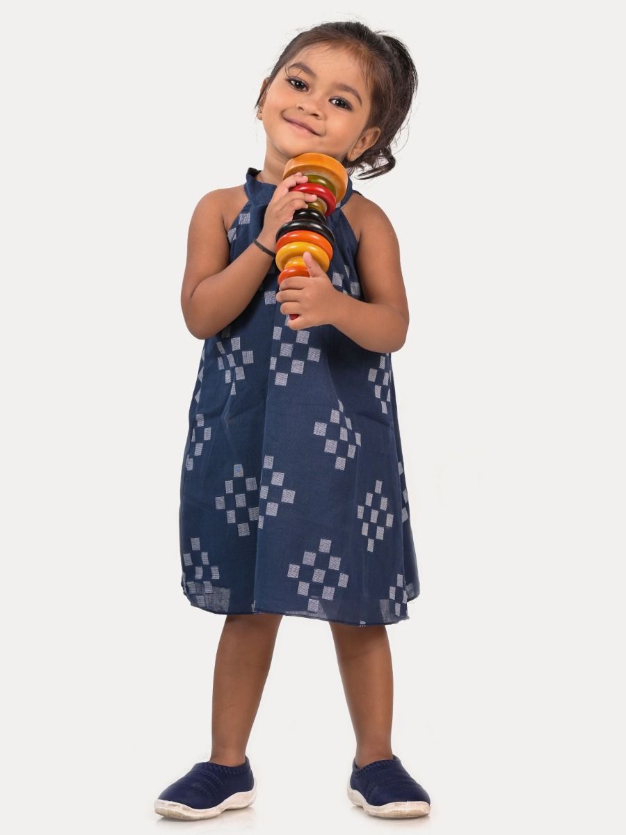 Girl Clothing (Halter neck Baby Dress)