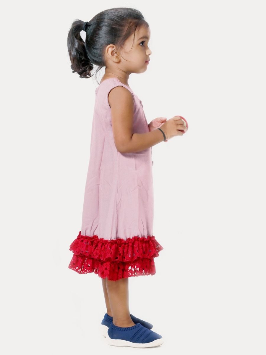 Girl Clothing (Frill Lace Baby Dress)