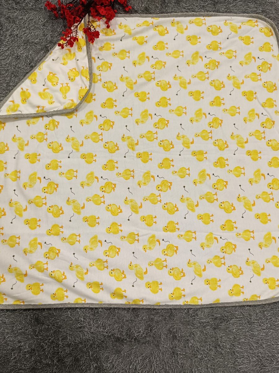 Baby Hood Towel- Duck Print