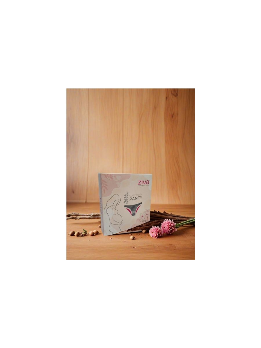 Maternity Low Waist Viscose Shorty Panty Ash