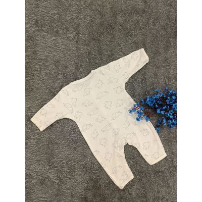 Baby Jumpsuit Boy- Elephant Print