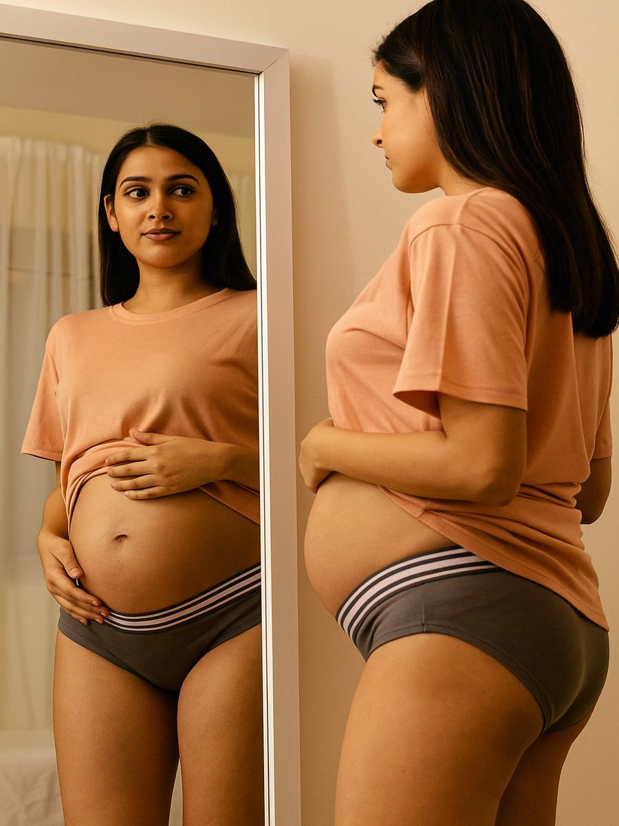 Low Waist Panty (LW Stripe Ash)