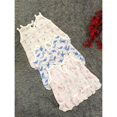 Baby Girl Frock- NB 3 pcs