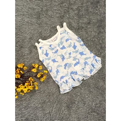 Baby Girl Frock- NB 3 pcs set