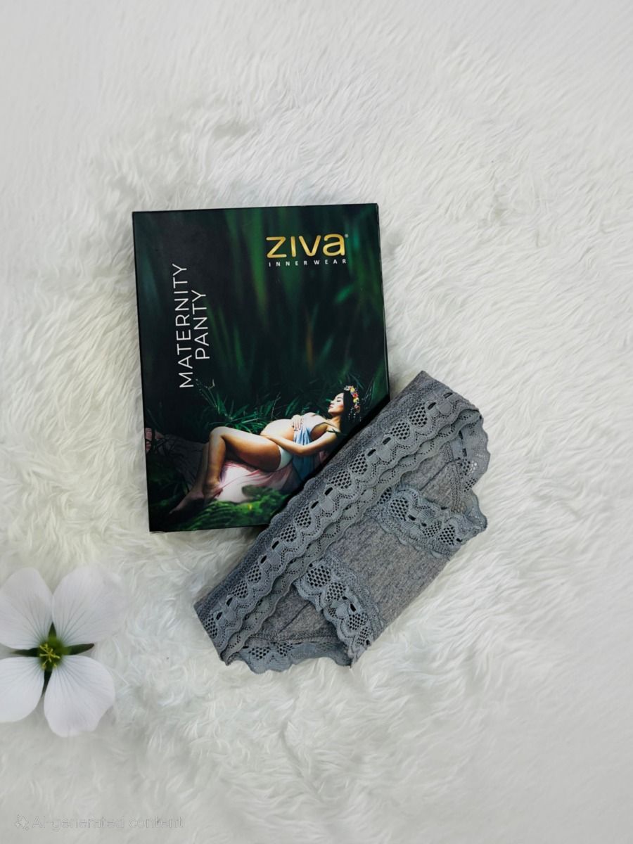 Maternity High Waist Panty Ash