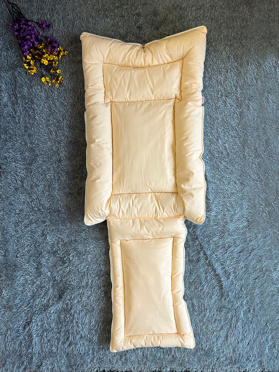 Ziva Double Shade Baby Bed Fruit Print Yellow