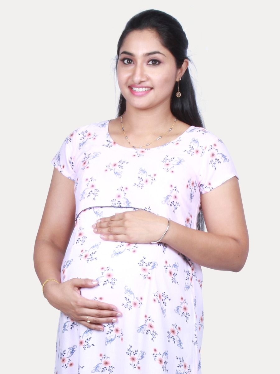 Nursing Nightie with Free Mask (KANIKA)