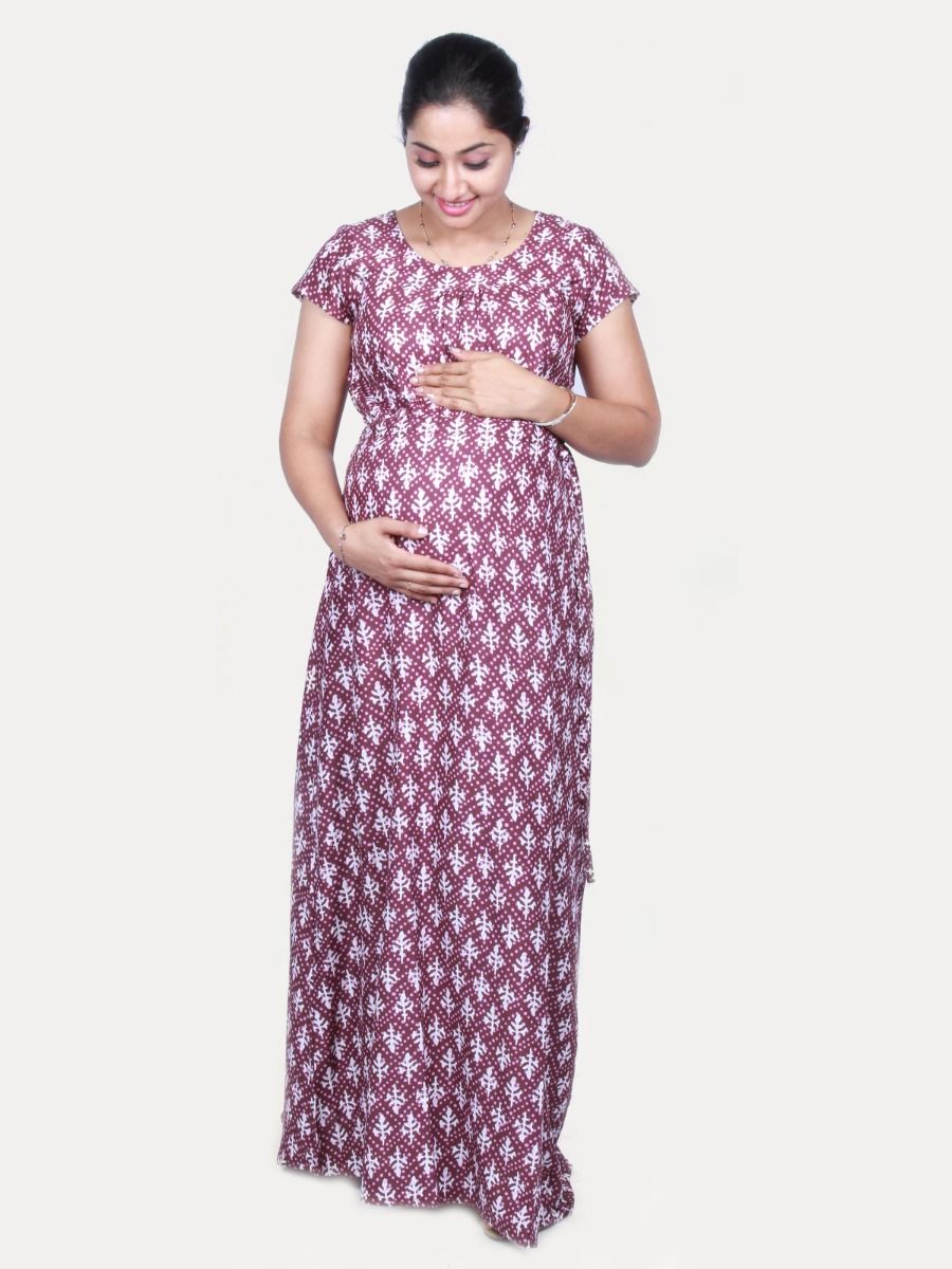 Maternity Nightie with Free mask (Loka)