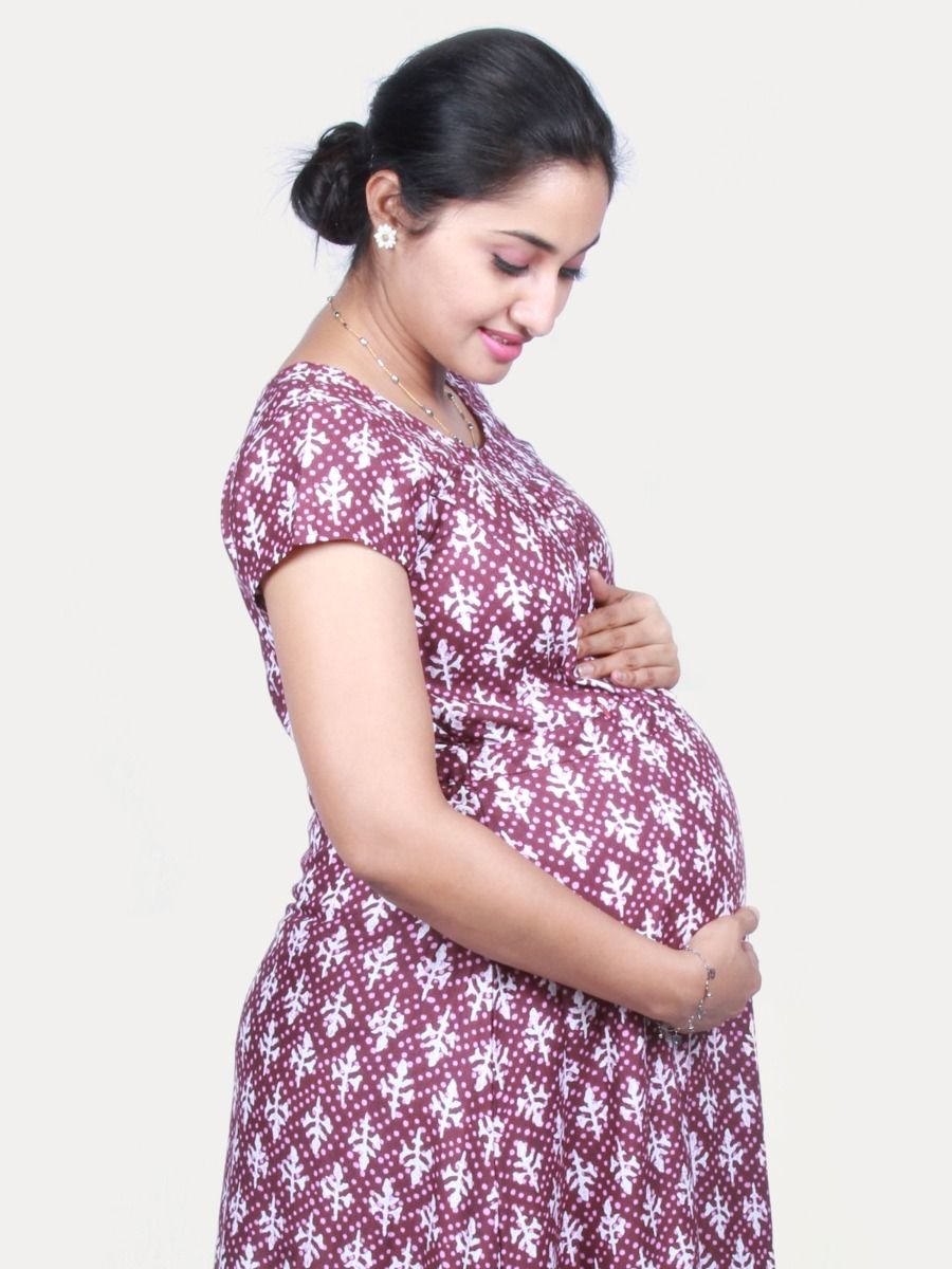 Maternity Nightie with Free mask (Loka)