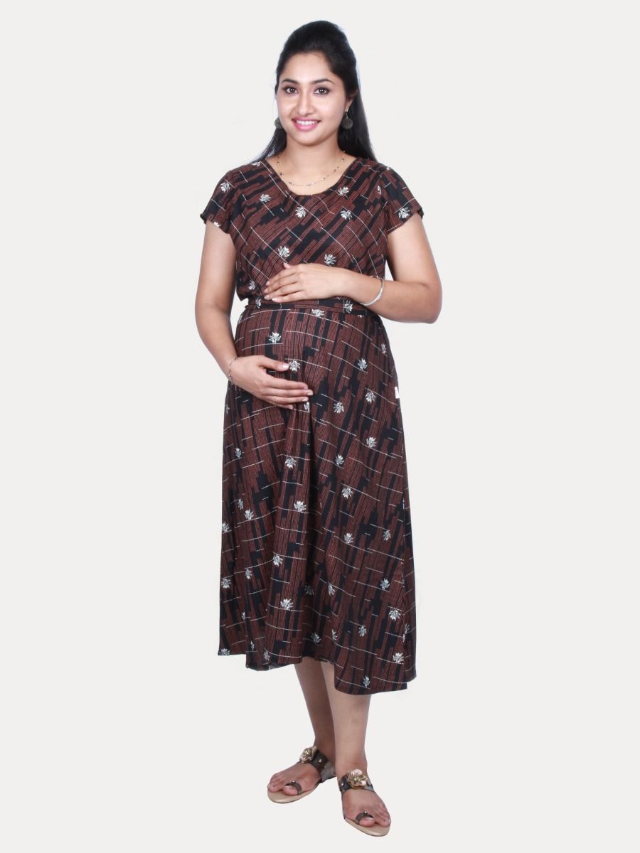 Maternity Nightie Short with FREE MASK (YASHIKA)