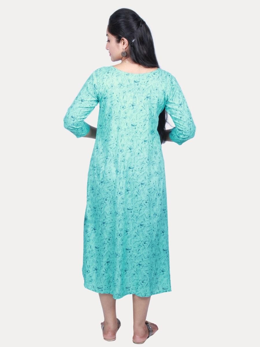 Maternity Midi Dress with FREE MASK (ANI)