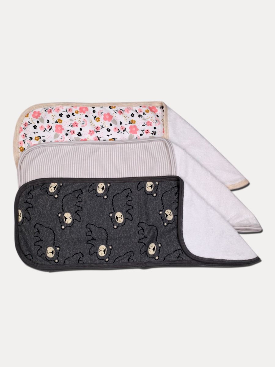 NEWBORN BURP CLOTH 3PCS