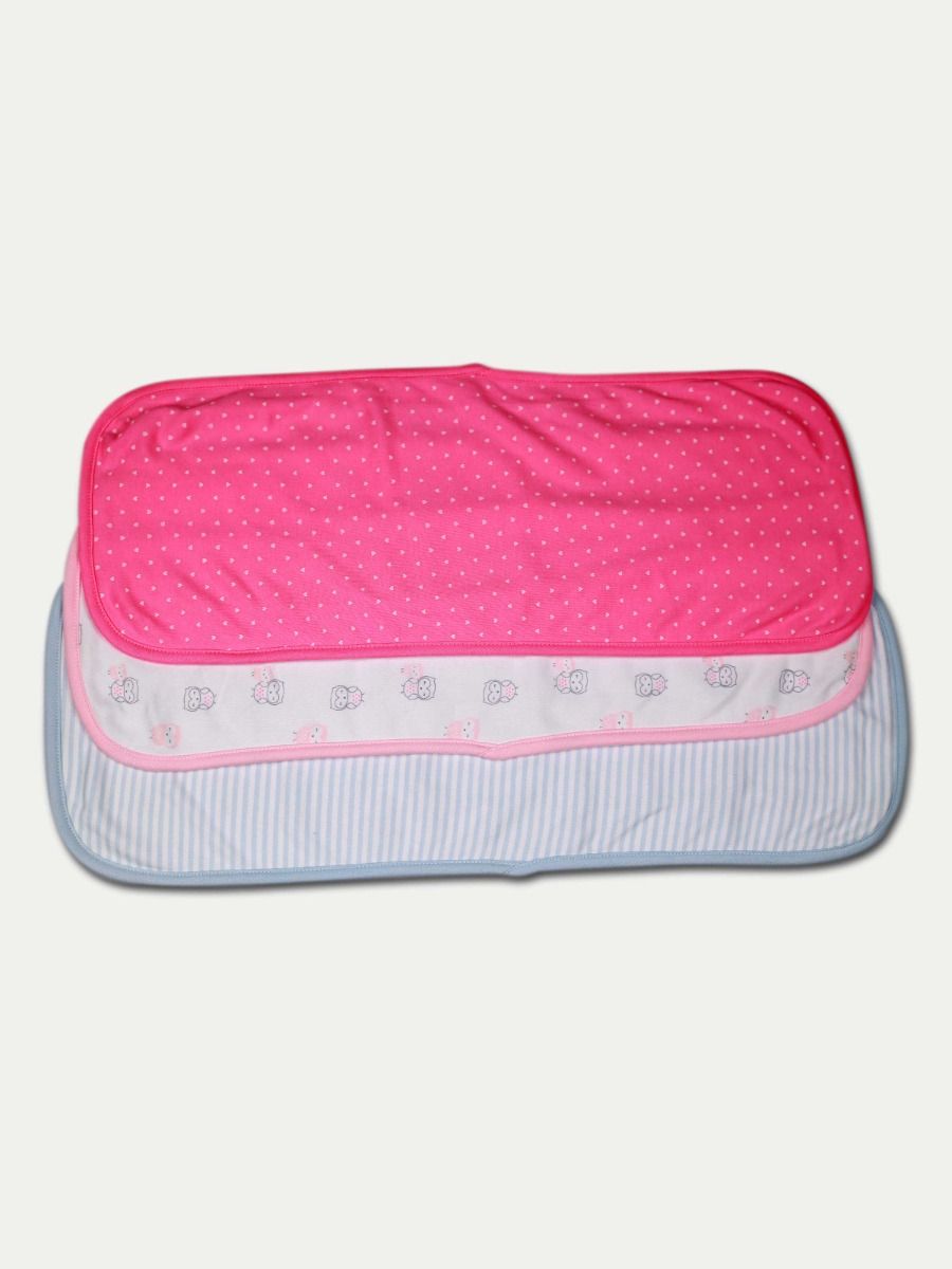 NEWBORN BABY BURP CLOTH 3PCS