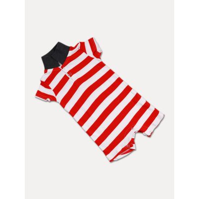 Boy Clothing (BABY JUMPSUIT RED STRIP)