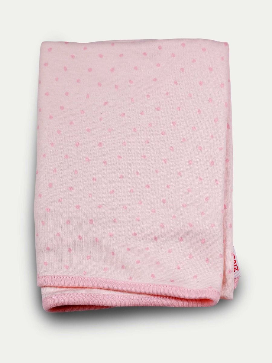 Newborn Blanket (Pink Dot)