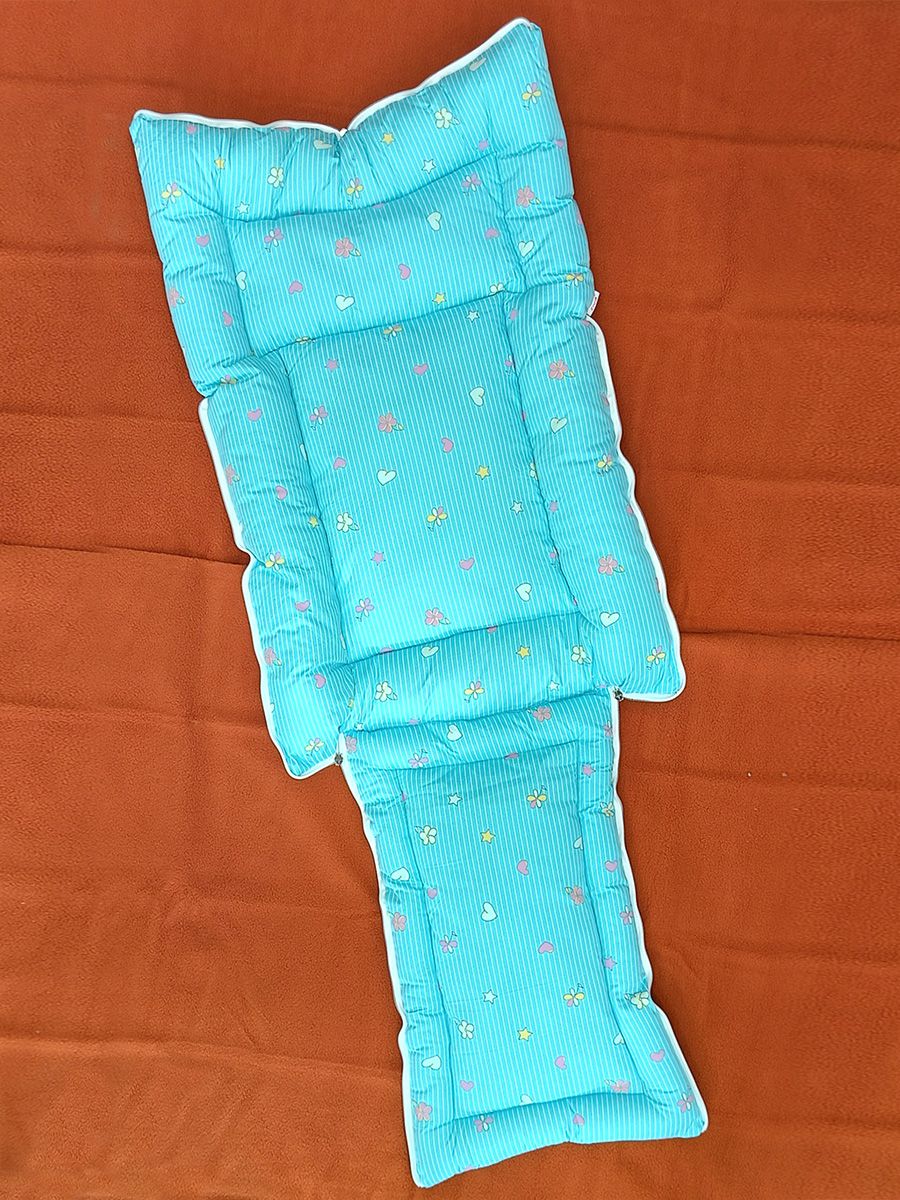 Newborn Baby Bed- Flower Blue