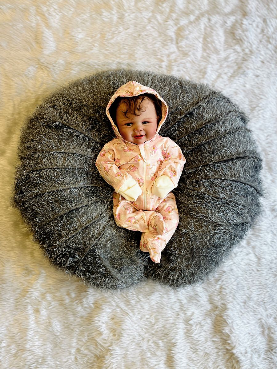 Baby Hooded SleepSuit Pink