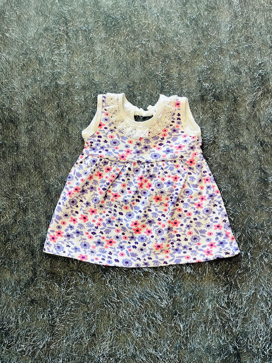 Baby Girl Frock Knitted with Panty