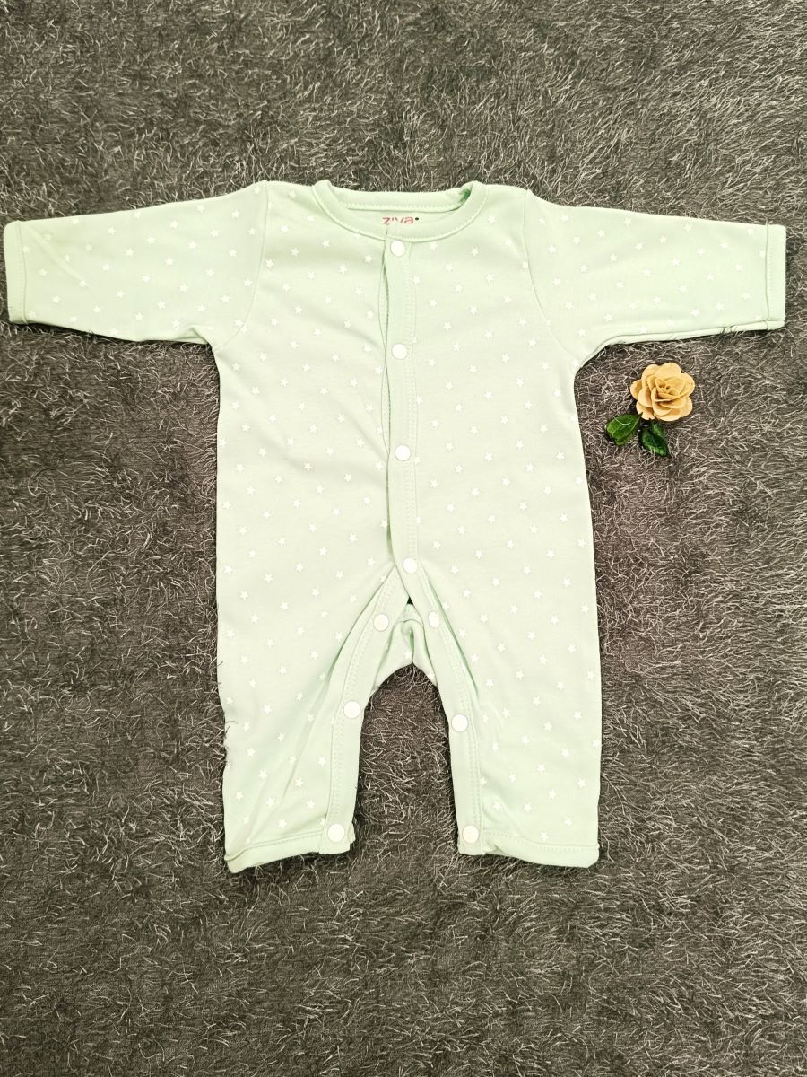 Baby Jumpsuit Girl- Pista green