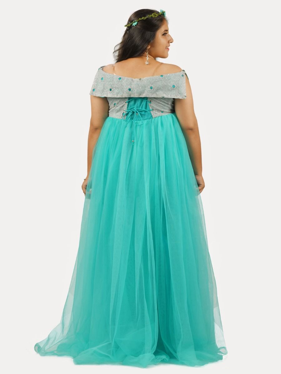 Maternity Gowns (Baby Shower Silver)