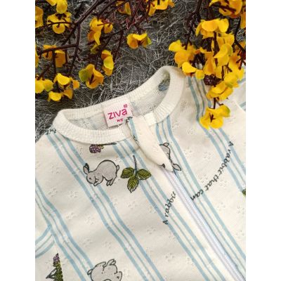 Sleepsuit/Cap- NB(Rabbit)