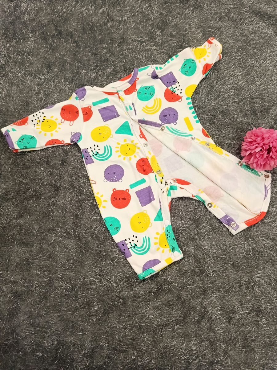 Baby Jumpsuit NB- Multi Colour