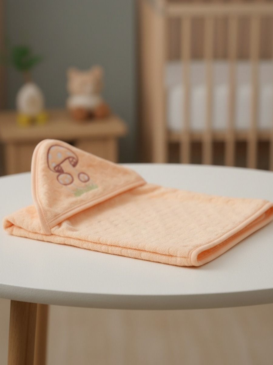 Baby Hood Towel Orange