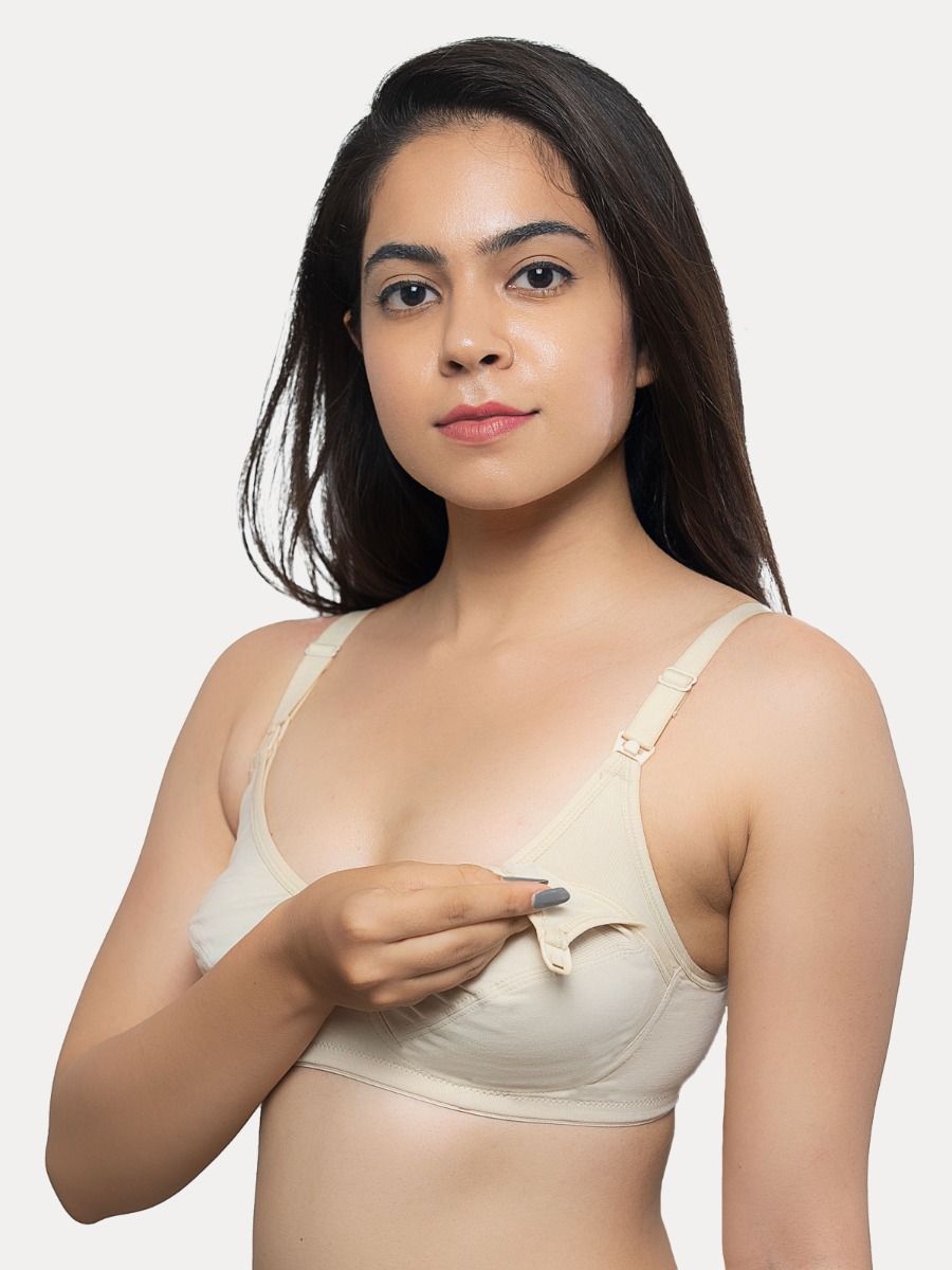 Feeding Bra (Ziva Comfy Knit Fog)
