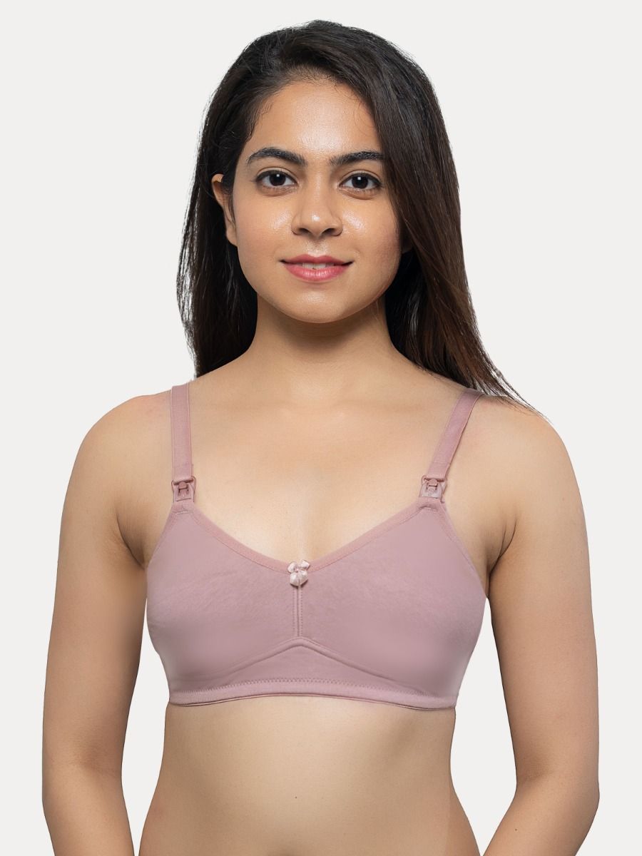 Feeding Bra (Ziva Double Layer Moulded Knit Snow)