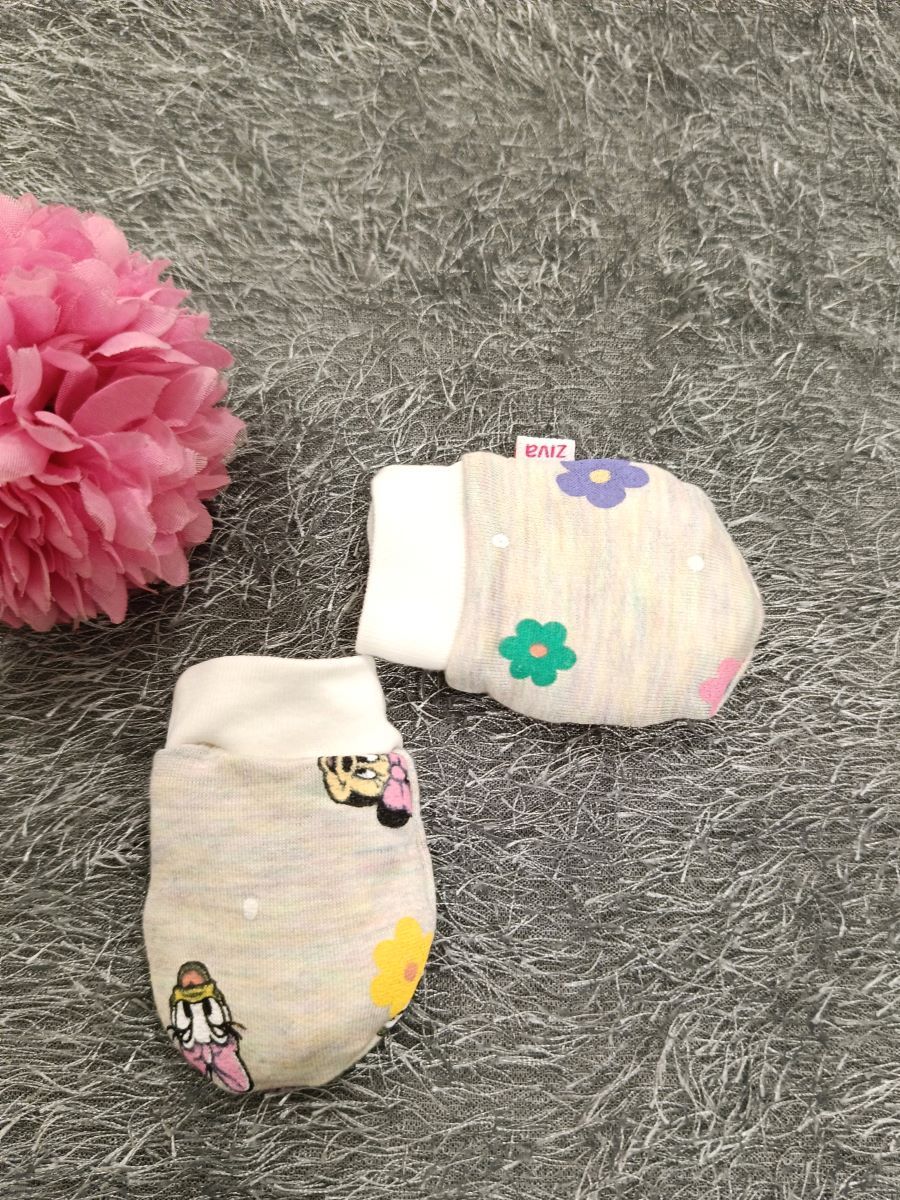 Baby Girl  Mittens  3pcs pack