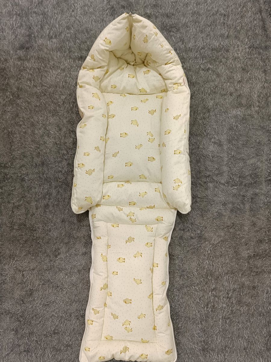 Premature Organic Baby Bed- Duck Offwhite