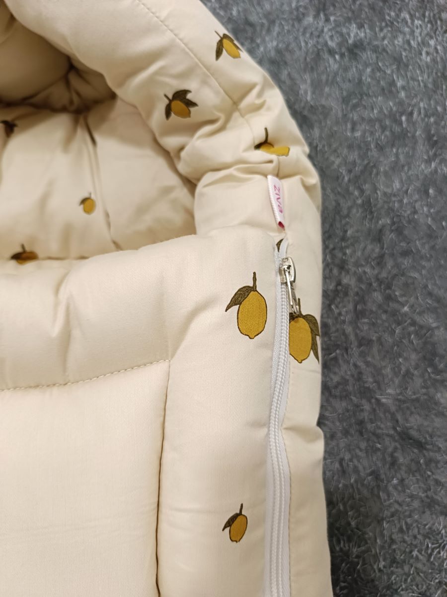 Organic Baby Bed- Bud Offwhite