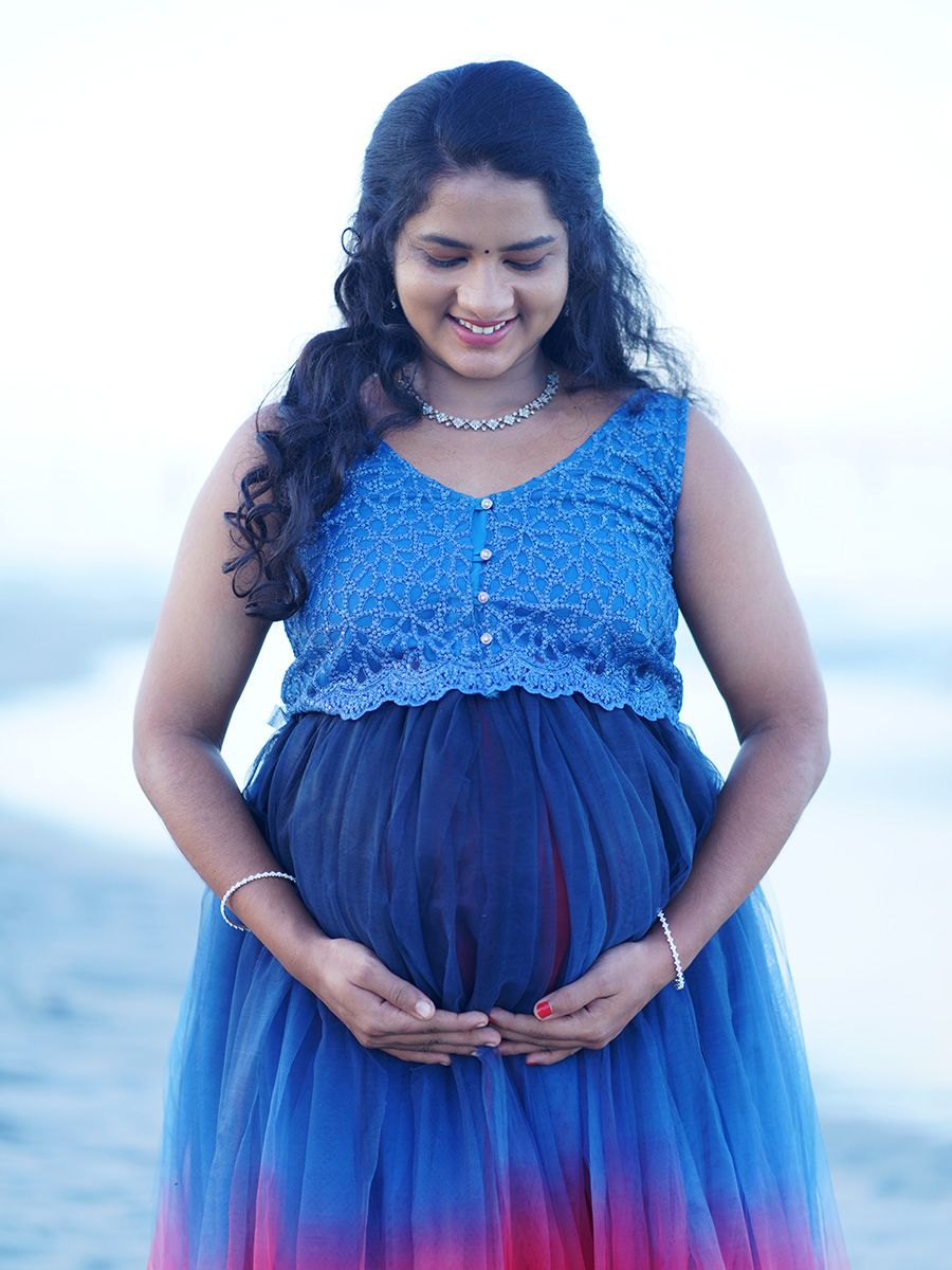 Maternity Baby  Shower- Ash red