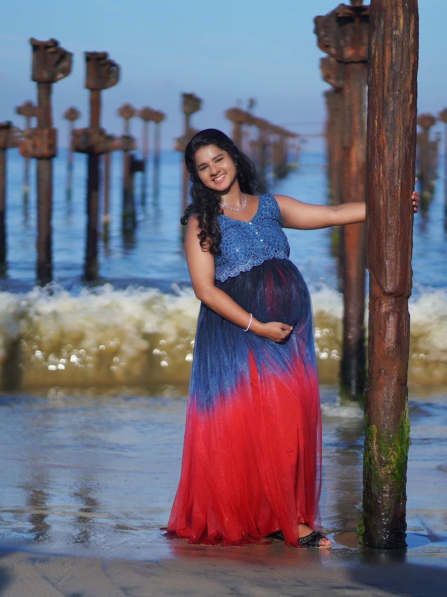 Maternity Baby  Shower- Ash red