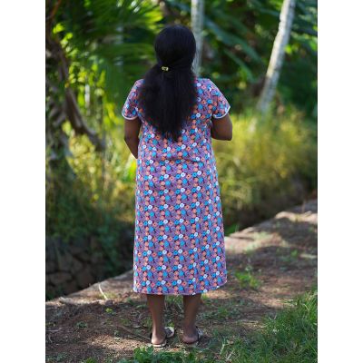 Maternity Short Dress Knitted brown