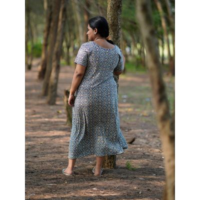 Maternity Short Dress- Knitted Gilda Black