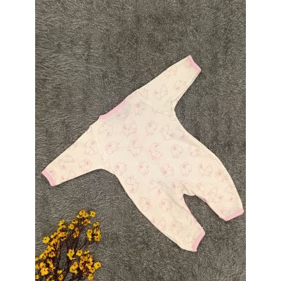 Baby Jumpsuit Girl- Pink Rabbit