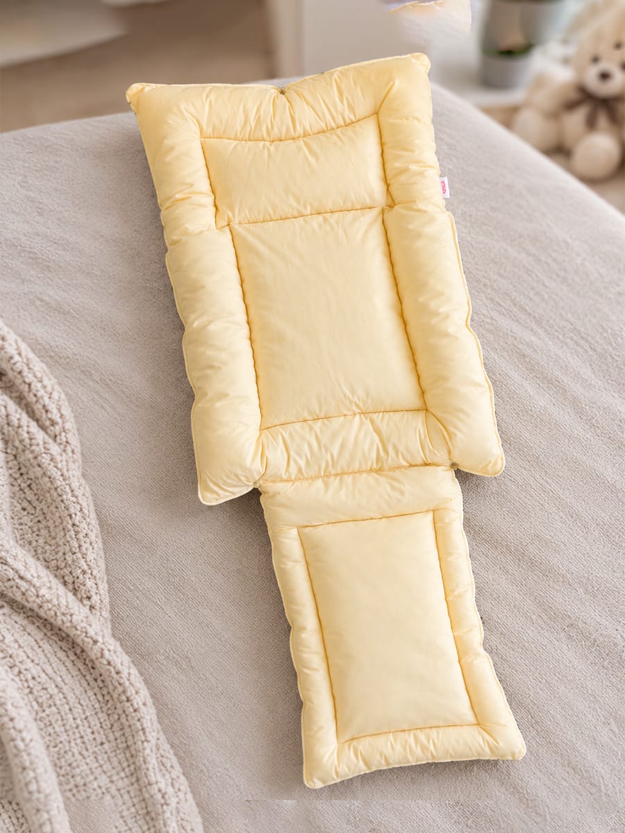 Ziva Double Shade Baby Bed Fruit Print Yellow