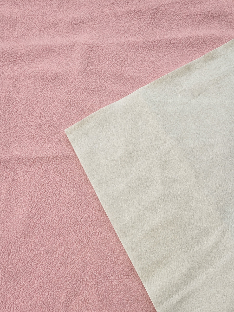 Ziva Baby Dry Sheet, Large (Bed Protector) | Extra Absorbent | Waterproof & Breathable | Baby Pink | Large (110 × 90 cm)