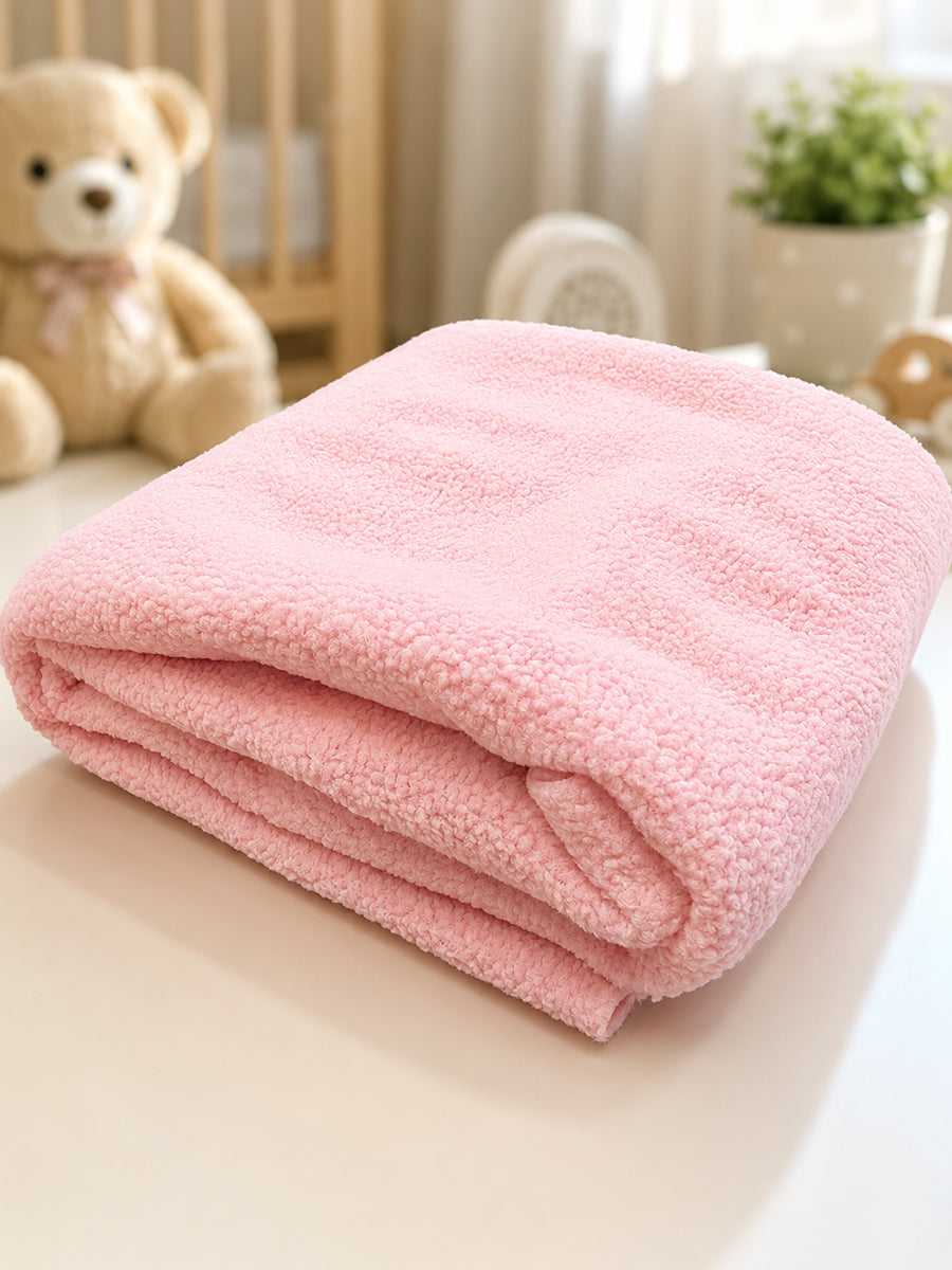Ziva Baby Dry Sheet, Large (Bed Protector) | Extra Absorbent | Waterproof & Breathable | Baby Pink | Large (110 × 90 cm)