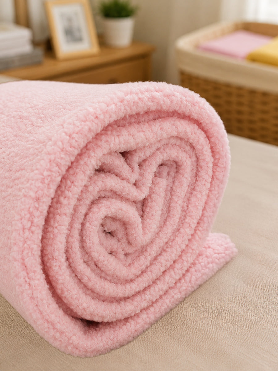Ziva Baby Dry Sheet, Large (Bed Protector) | Extra Absorbent | Waterproof & Breathable | Baby Pink | Large (110 × 90 cm)
