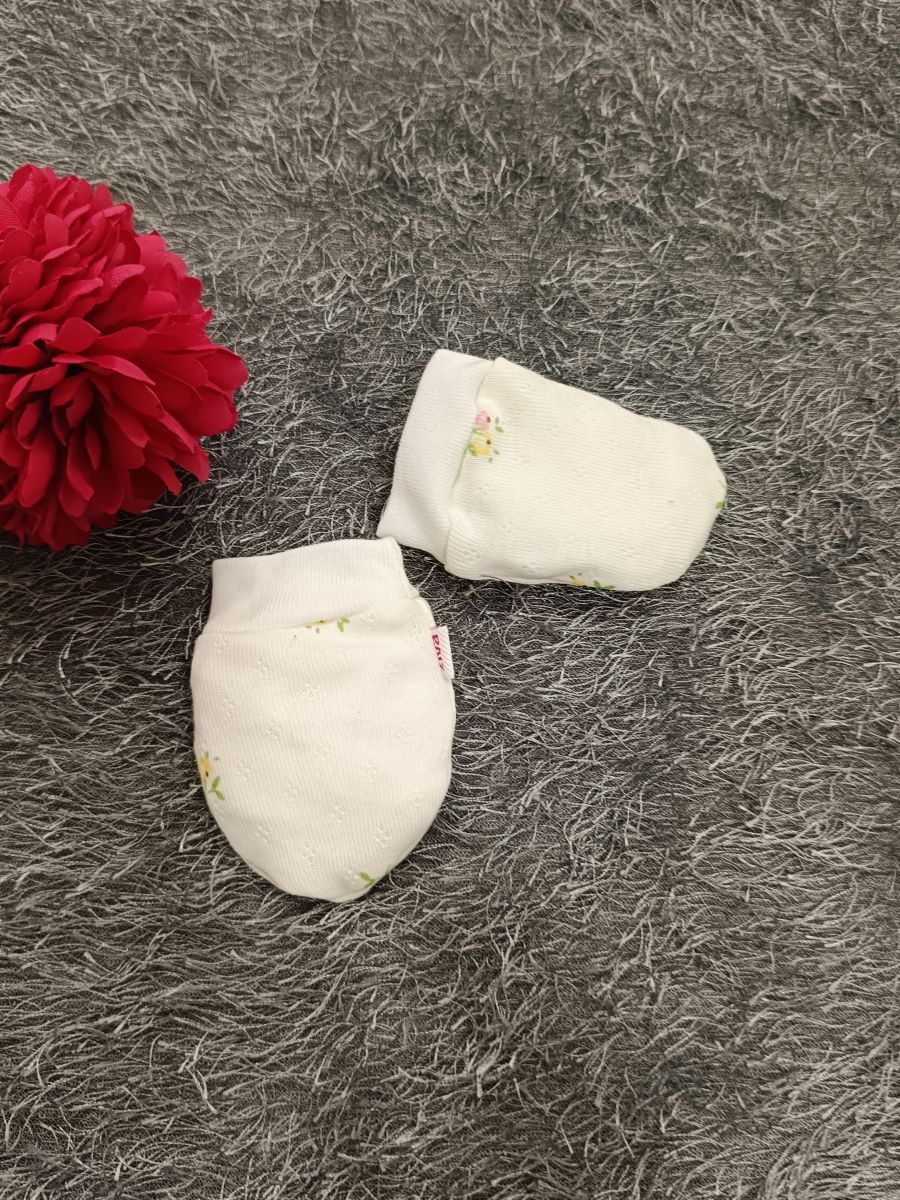 Baby Mittens  3pcs pack Girl