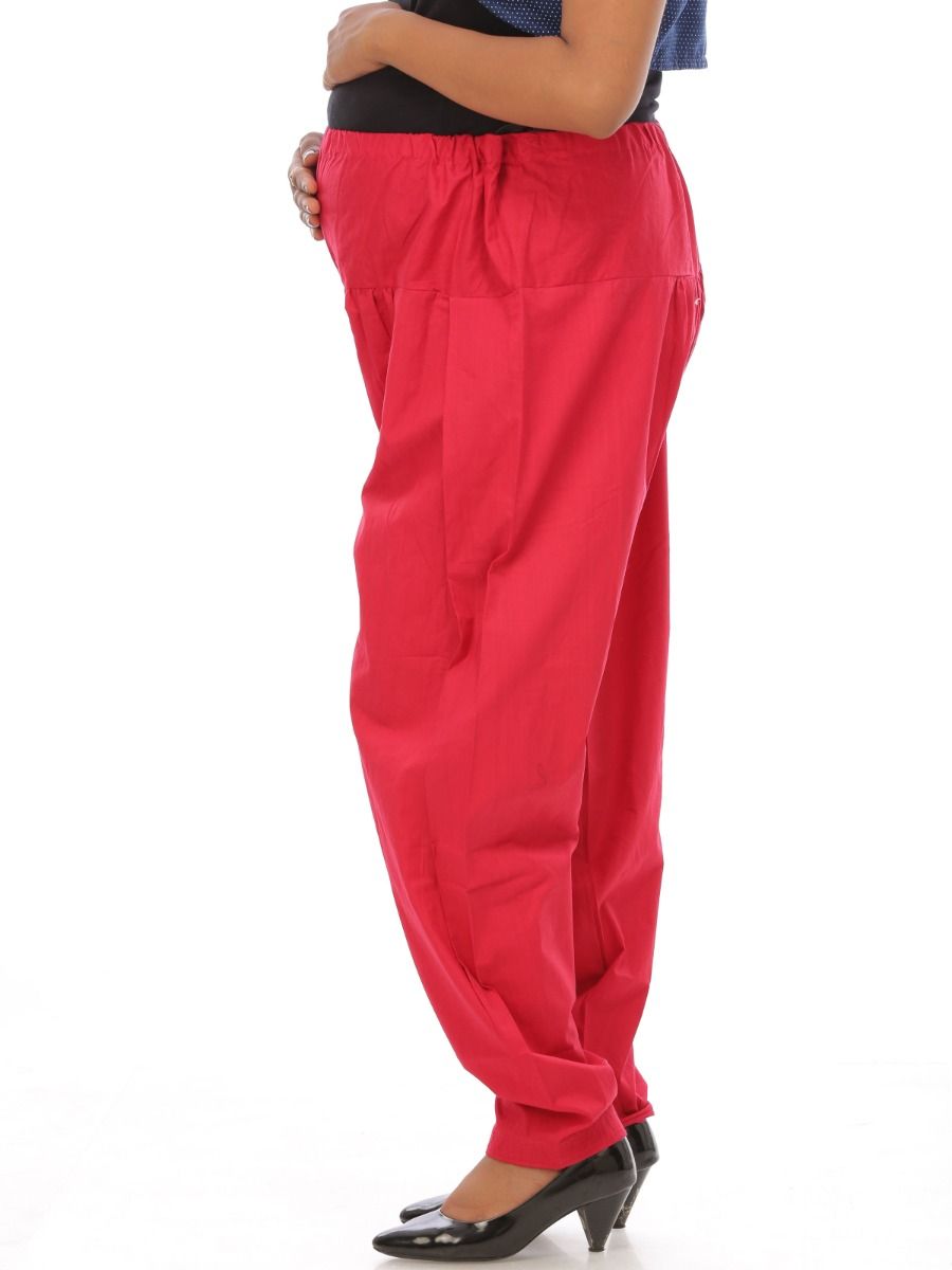 Maternity Salwar Adjustable (Red)