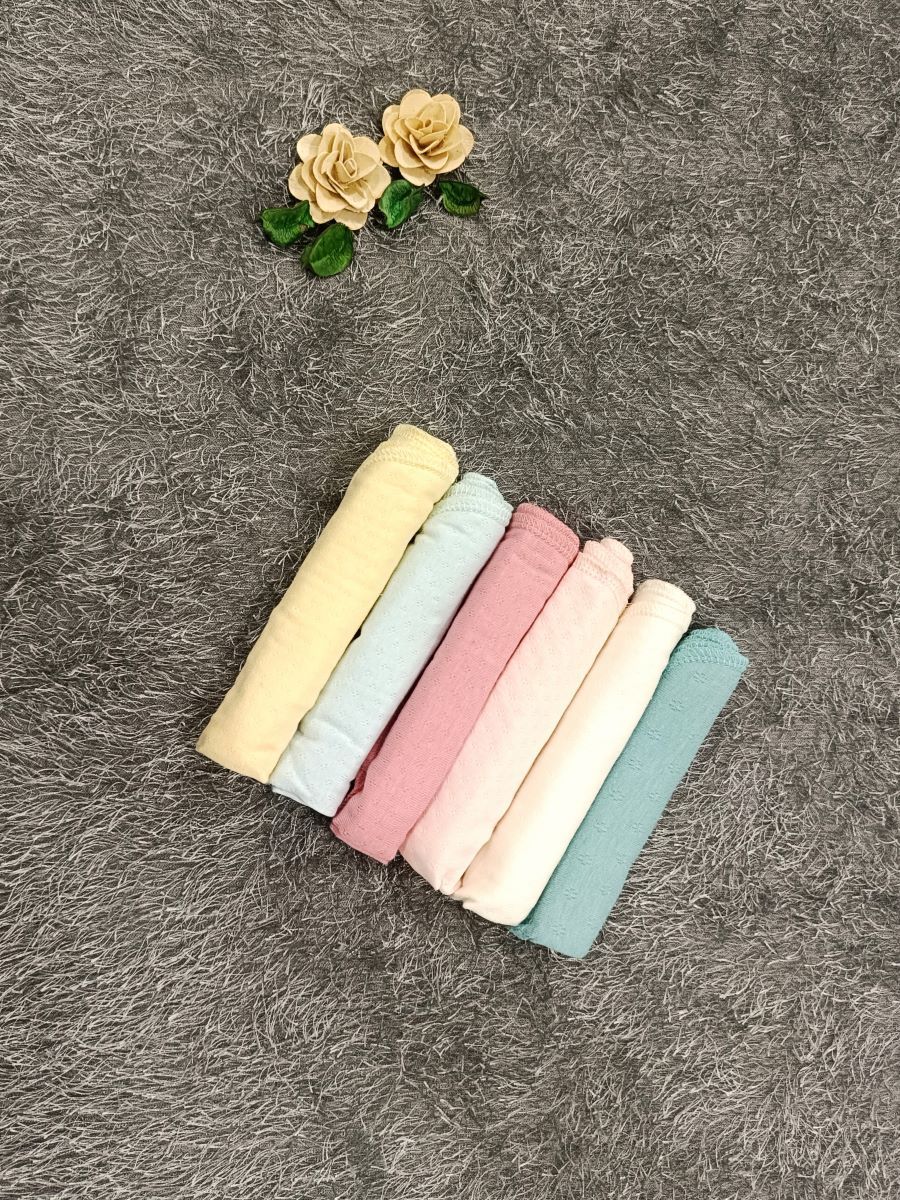 Cotton Soft Towel 12*12- 6pcs