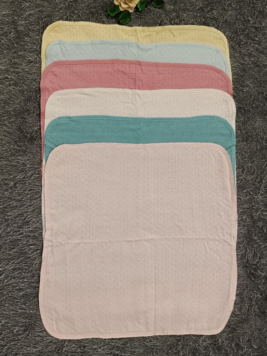 Cotton Soft Towel 12*12- 6pcs