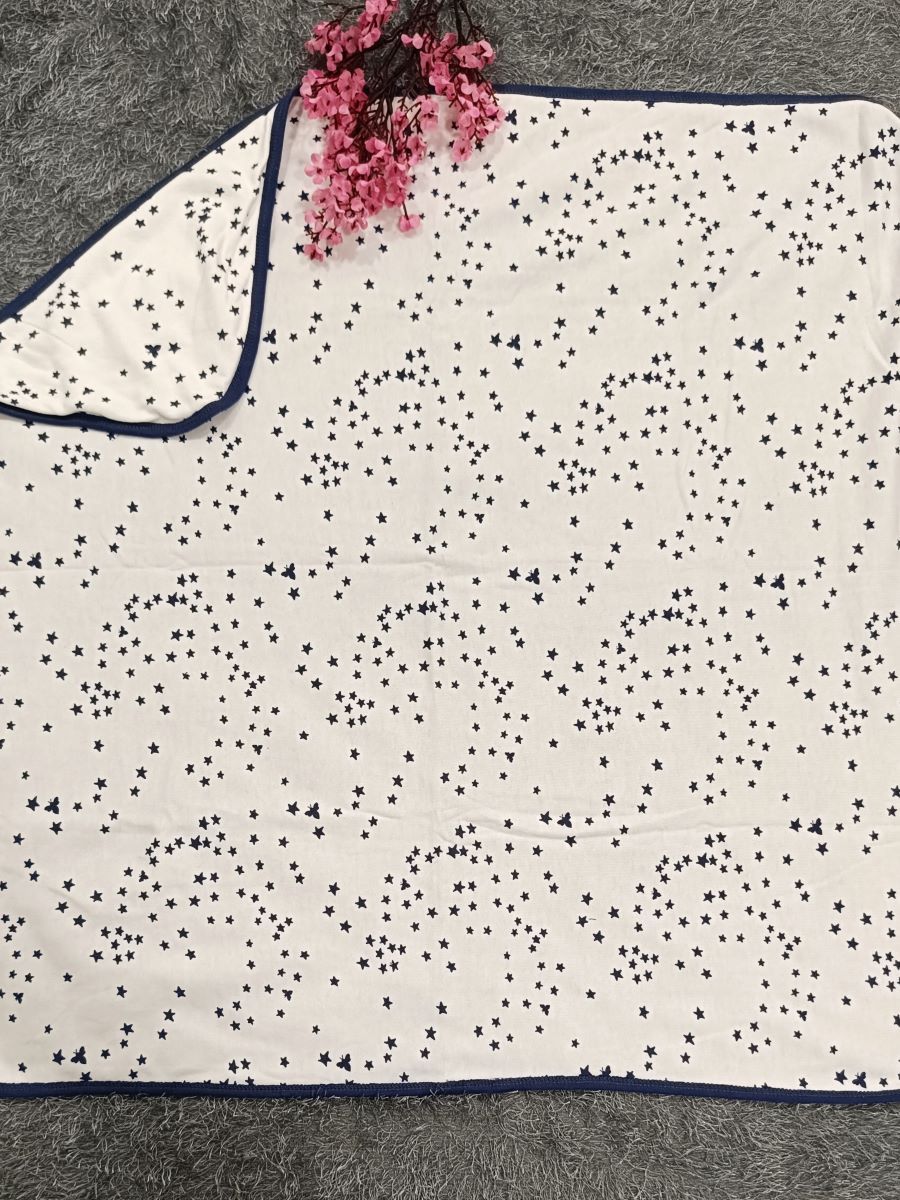 Baby Hood Towel- Star Print