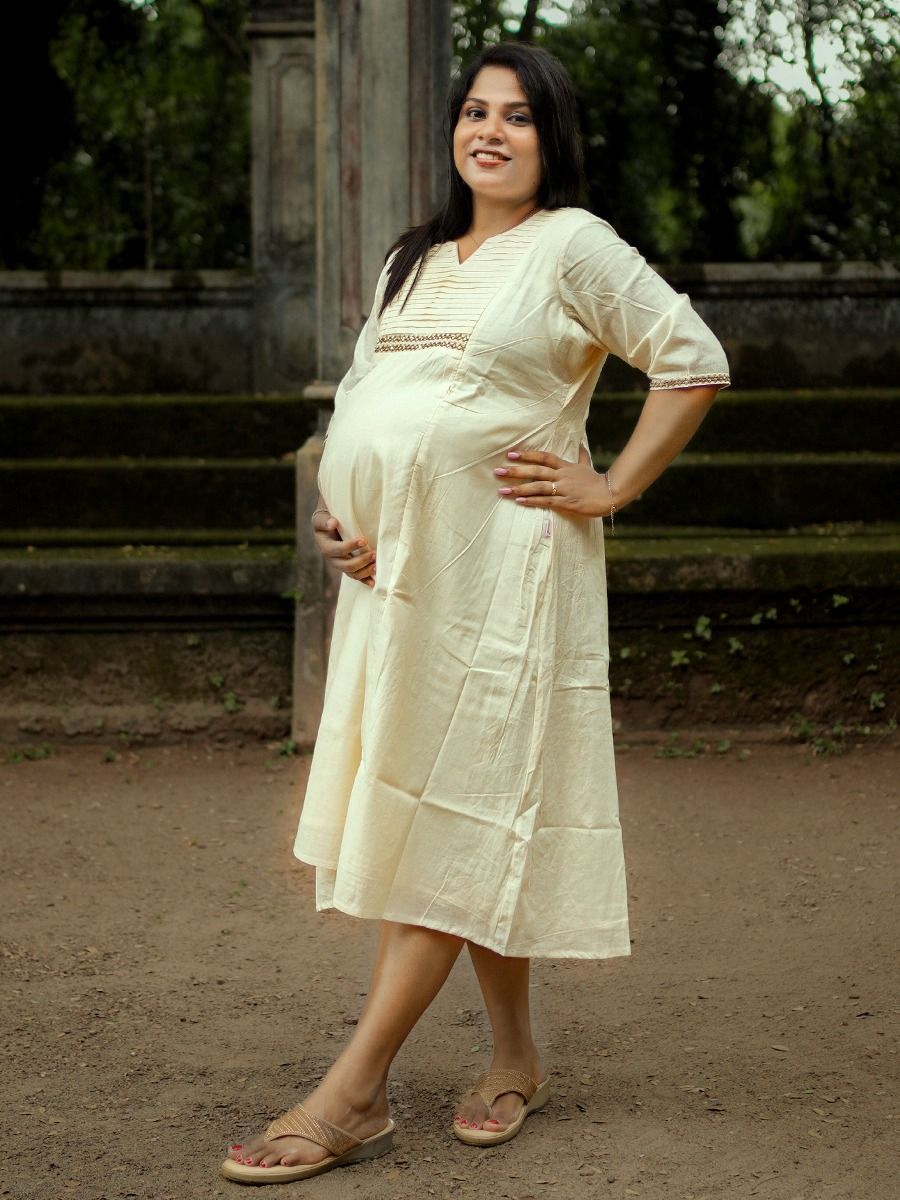 Maternity Midi Onam Festive Dress Ela CB
