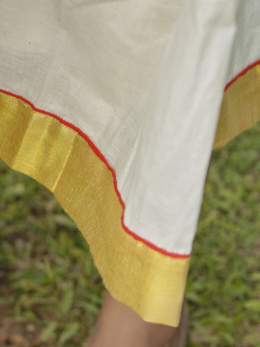 Maternity Midi Onam Festive Dress Kastur