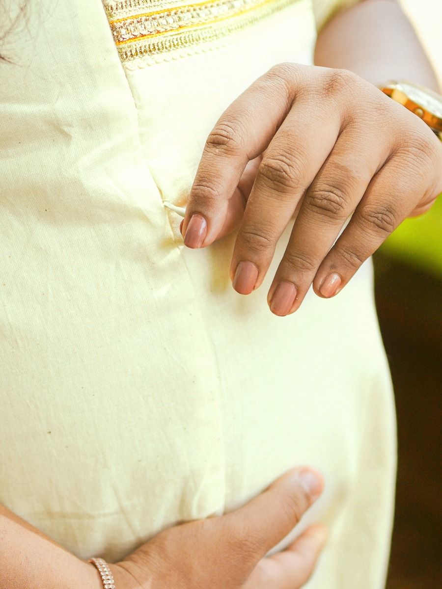 Maternity Midi Onam Festive Dress Ela Y